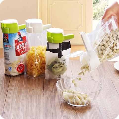 The Fresh-Pour Airtight Bag Clip & Spout