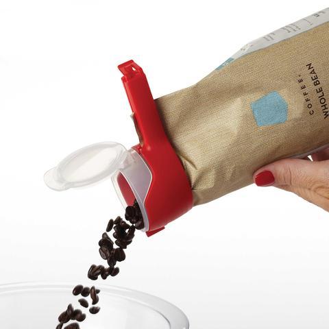 The Fresh-Pour Airtight Bag Clip & Spout