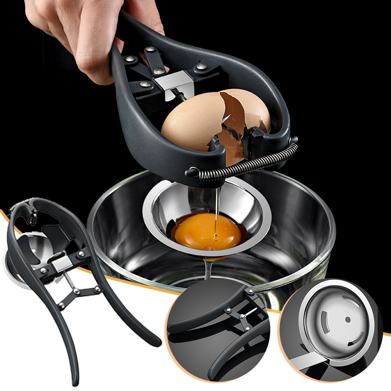 The EZ-Crack™ One-Touch Egg Opener & Separator